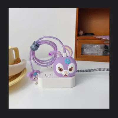 Purple Rabbit Charger Protecter