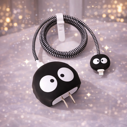 Black Owl Charger Protecter