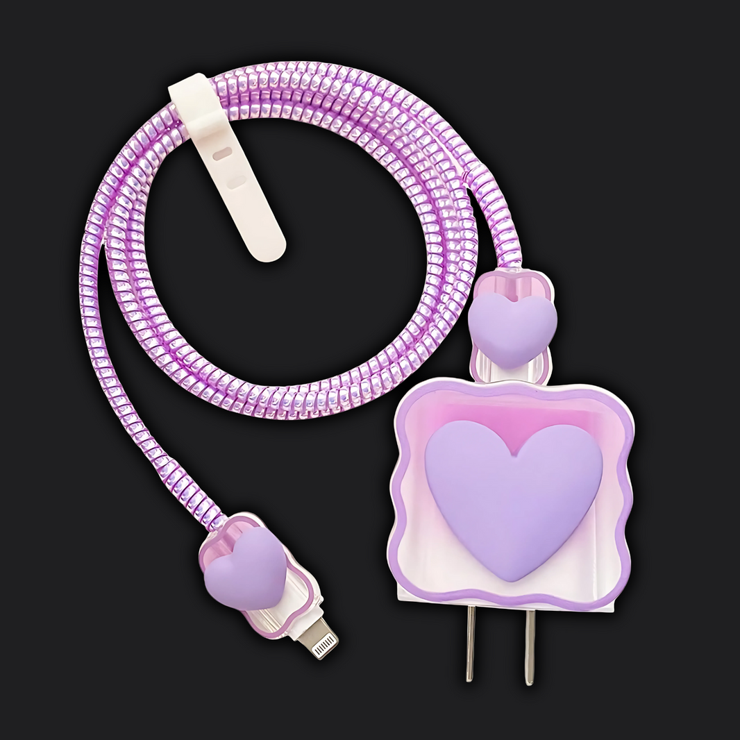 Purple Heart Charger Protector