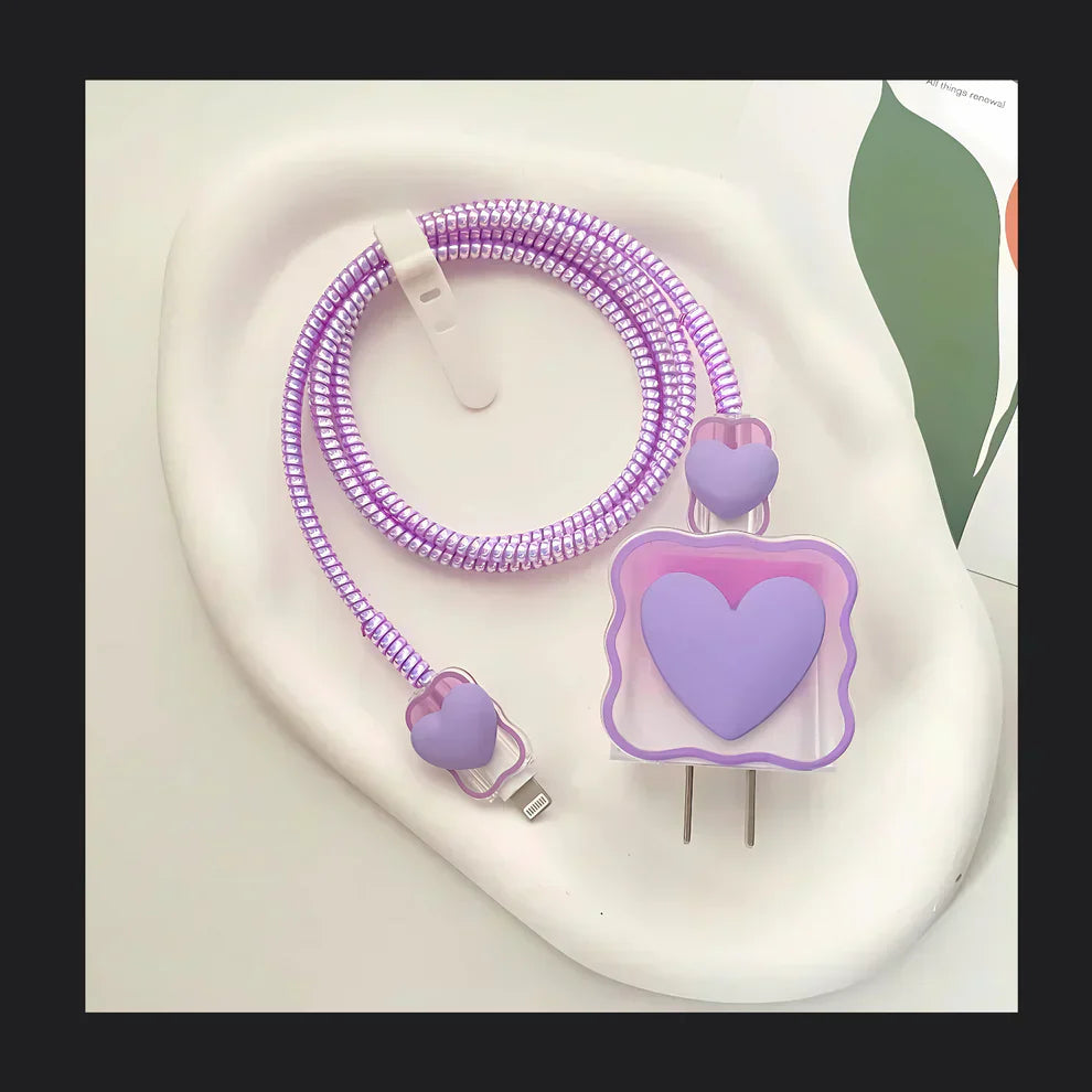 Purple Heart Charger Protector